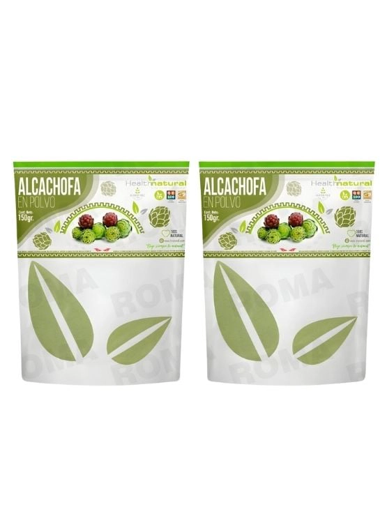 PACK 2 ALCACHOFA EN POLVO 150G HEALTHNATURAL - 1