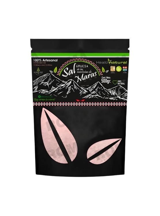 SAL DE MARAS GRUESA 500G HEALTHNATURAL - 1