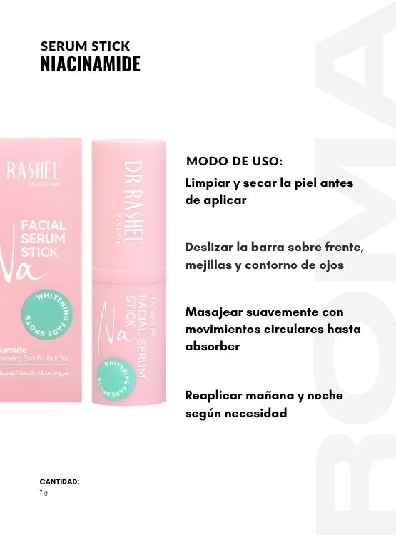 PACK 3 SERUM STICK NIACINAMIDE 7G DR RASHEL - 3
