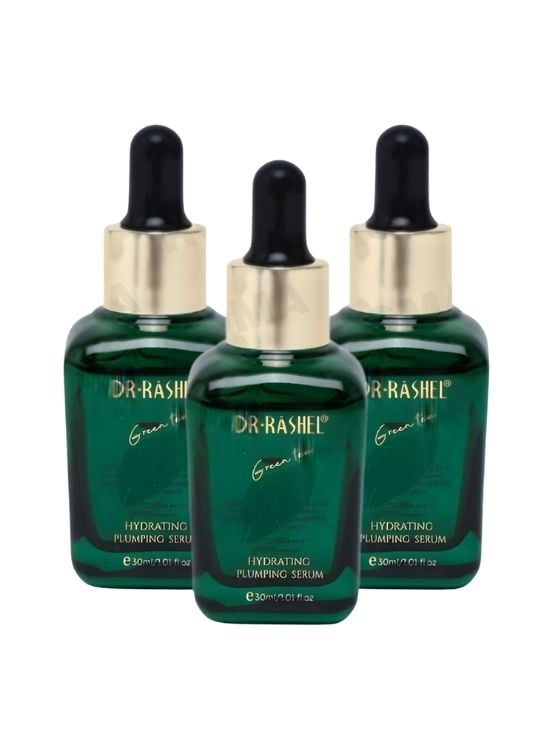 PACK 3 SERUM FACIAL TE VERDE 30ML DR RASHEL - 1