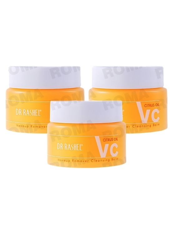 PACK 3 BÁLSAMO LIMPIADOR FACIAL VITAMINA C 100G DR RASHEL - 1