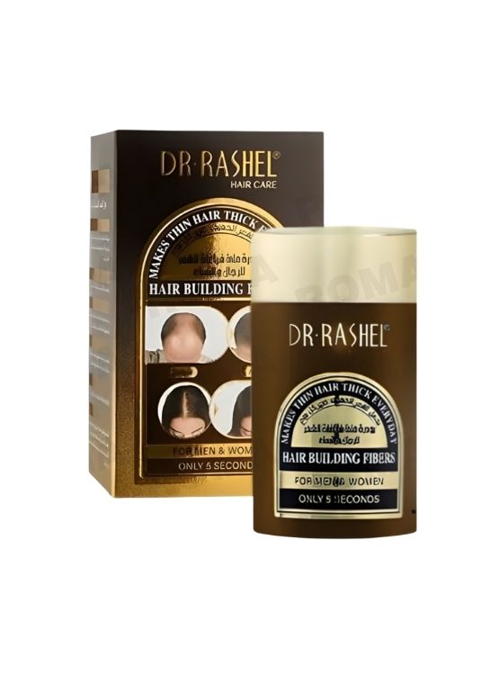 POLVO DE FIBRAS CAPILARES MARRÓN 22G DR RASHEL - 1