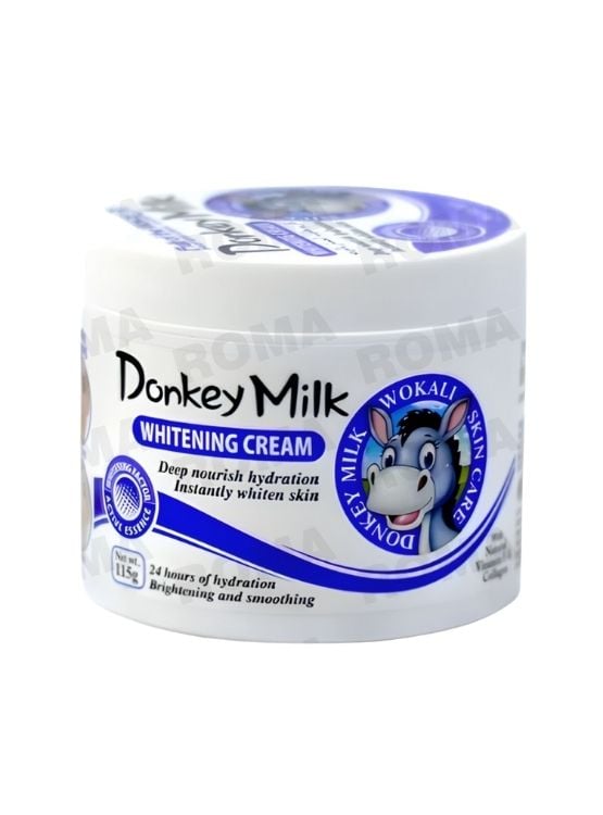 CREMA ACLARANTE FACIAL DONKEY MILK 115 G WOKALI - 1