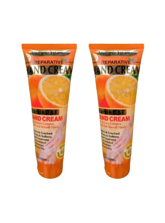PACK 2 CREMA DE MANOS VITAMINA C Y E 120ML WOKALI - 1