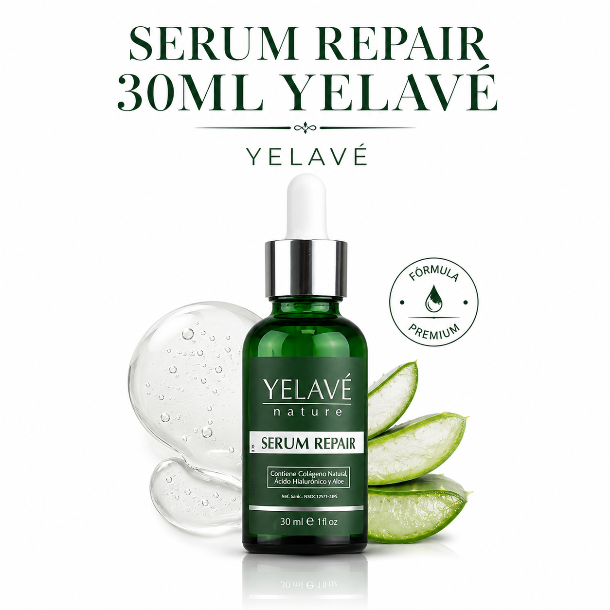 SERUM REPAIR 30ML YELAVÉ - 1