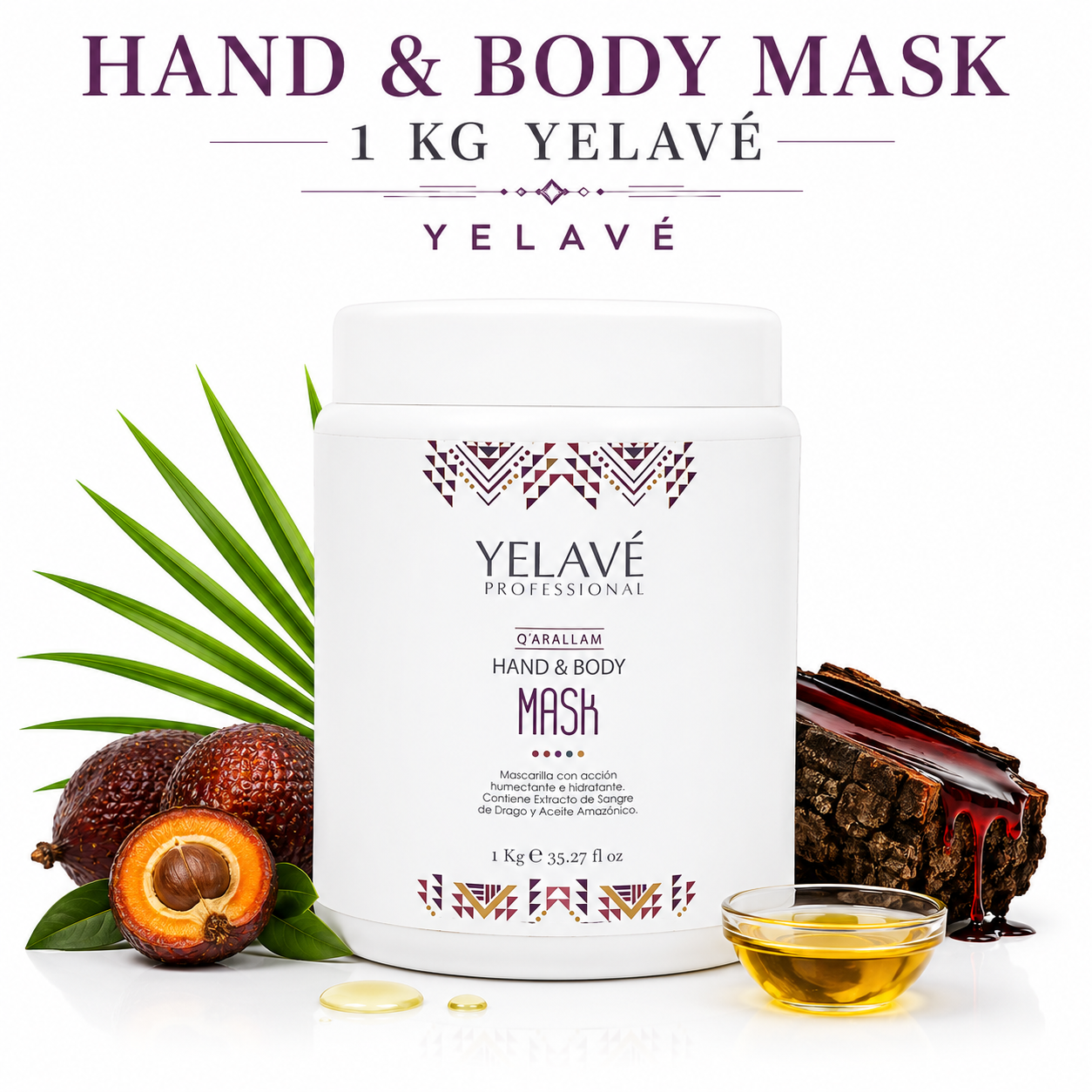HAND Y BODY MASK 1 KG YELAVÉ - 1
