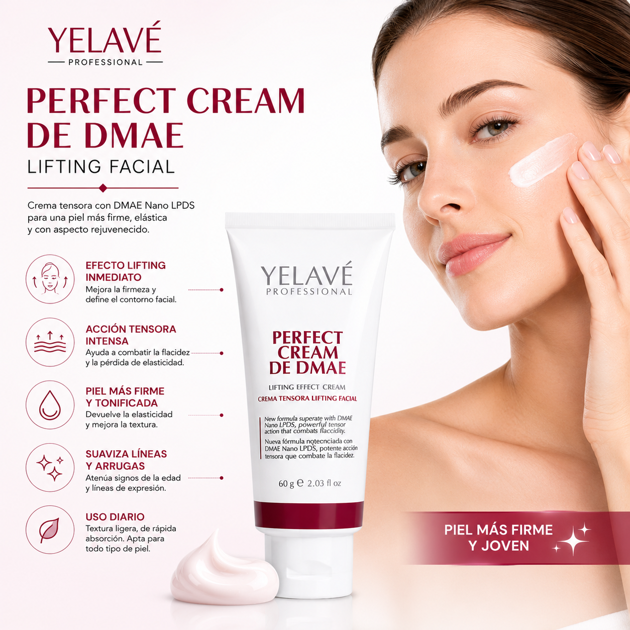 PERFECT CREAM DE DMАЕ 60G YELAVÉ - 2