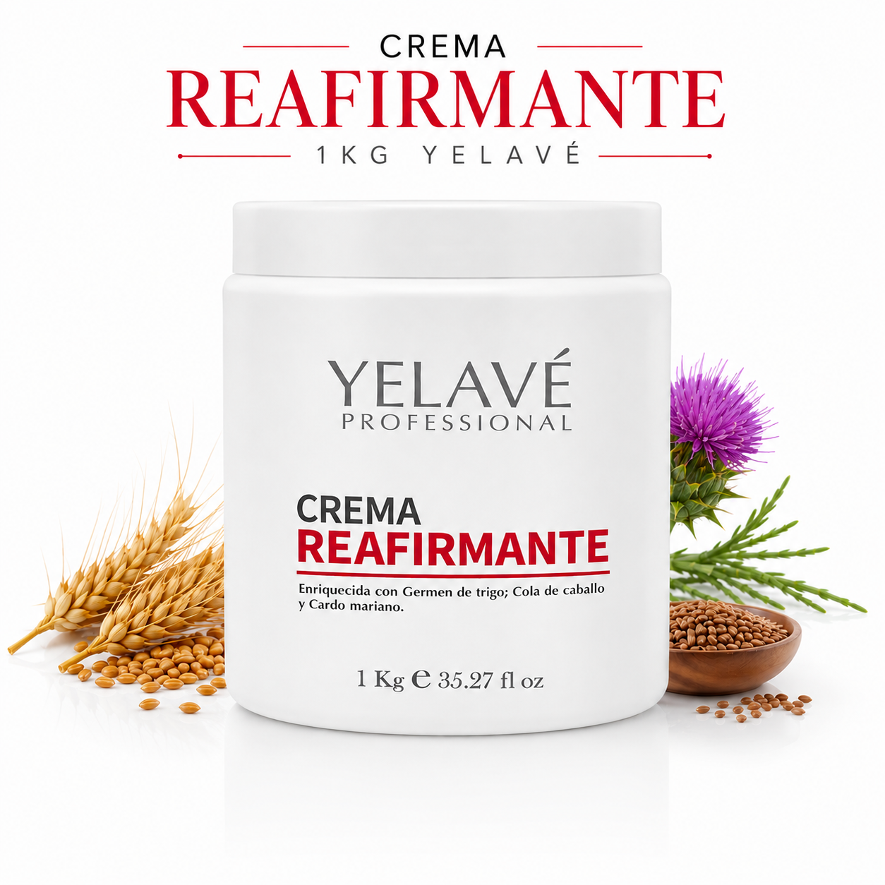 CREMA REAFIRMANTE 1KG YELAVÉ - 1