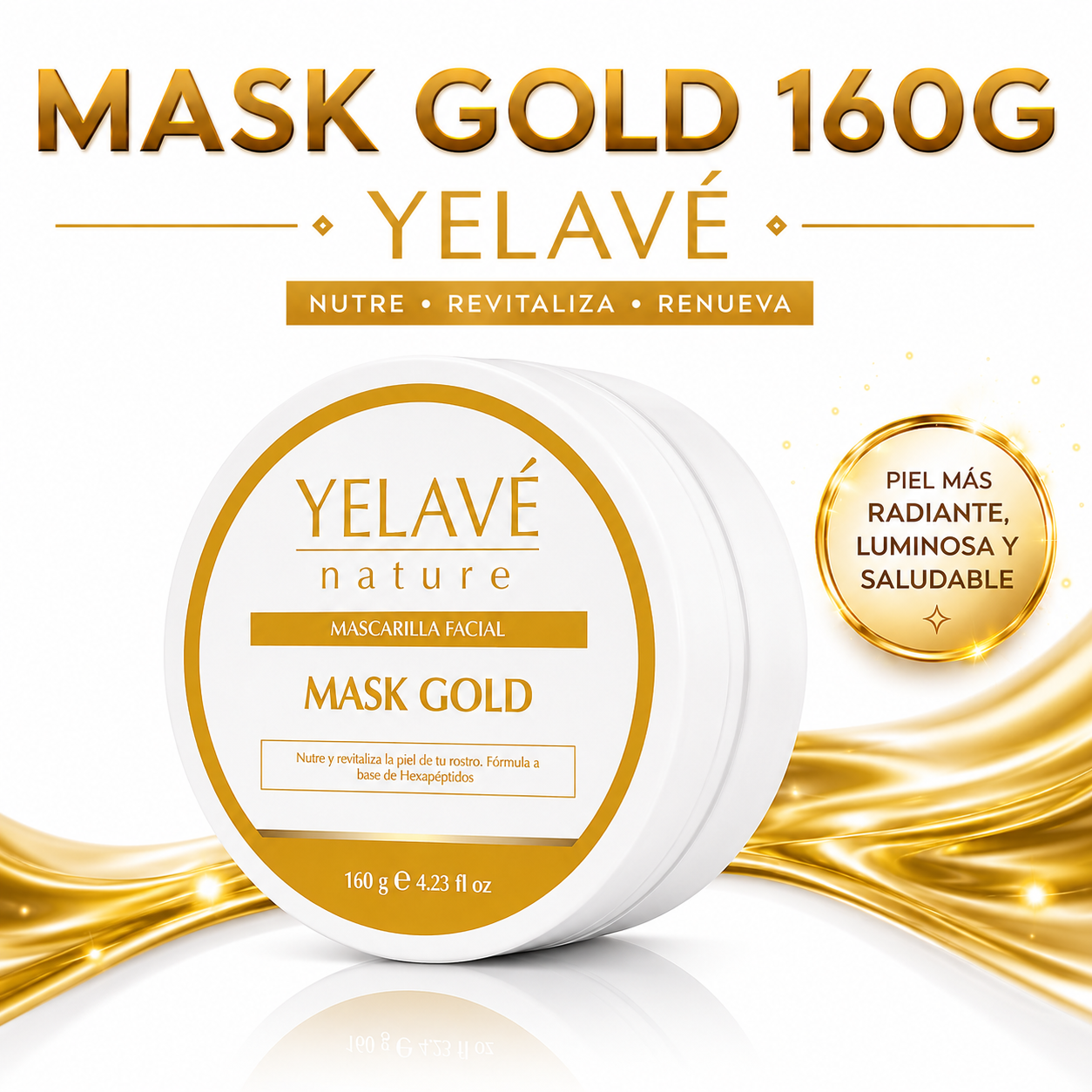 MASK GOLD 160G YELAVÉ - 1