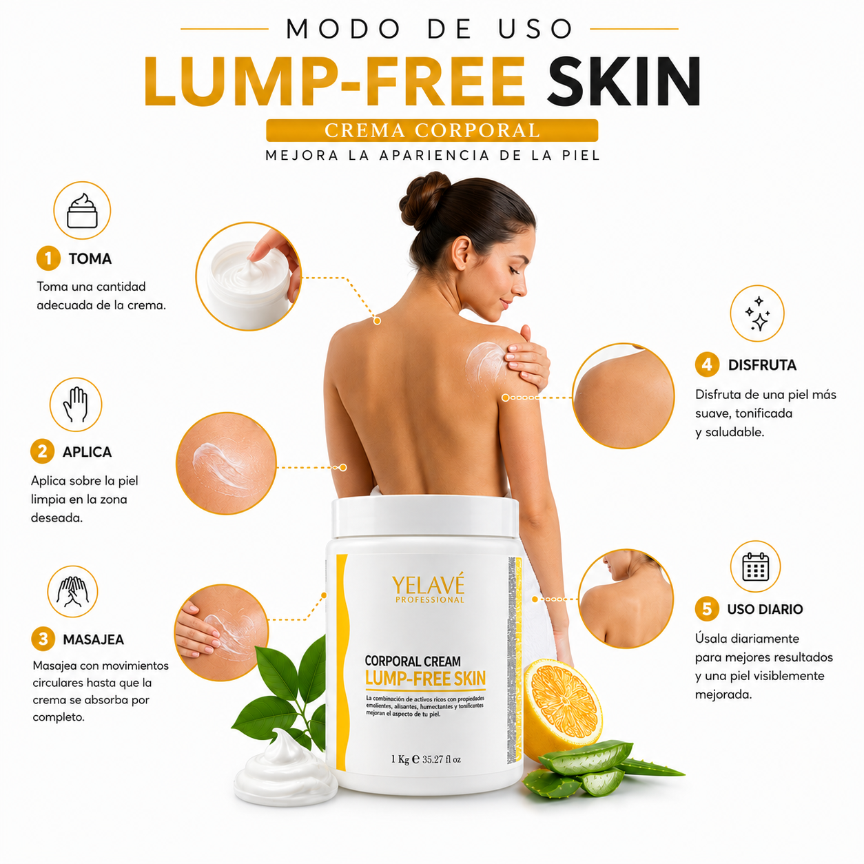 LUMP FREE SKIN 1KG YELAVÉ - 3