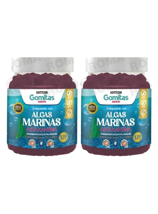 PACK 2 GOMITAS DE ALGAS MARINAS130UND SOTTCOR - 1