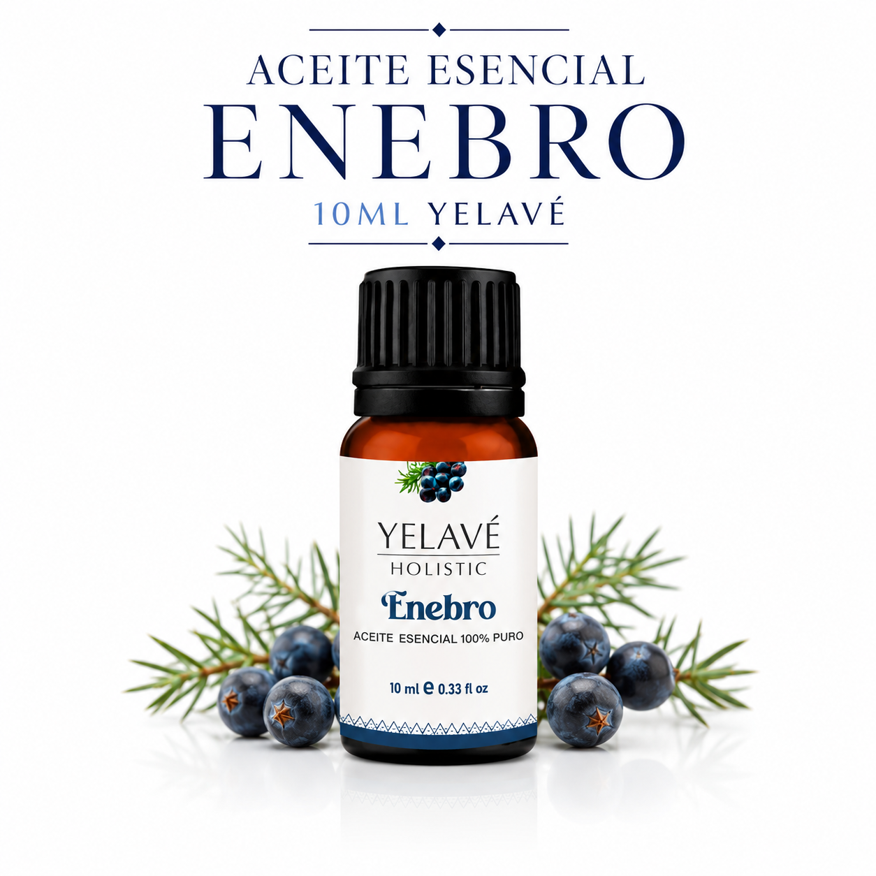 ACEITE ESENCIAL ENEBRO 10ML YELAVÉ - 1
