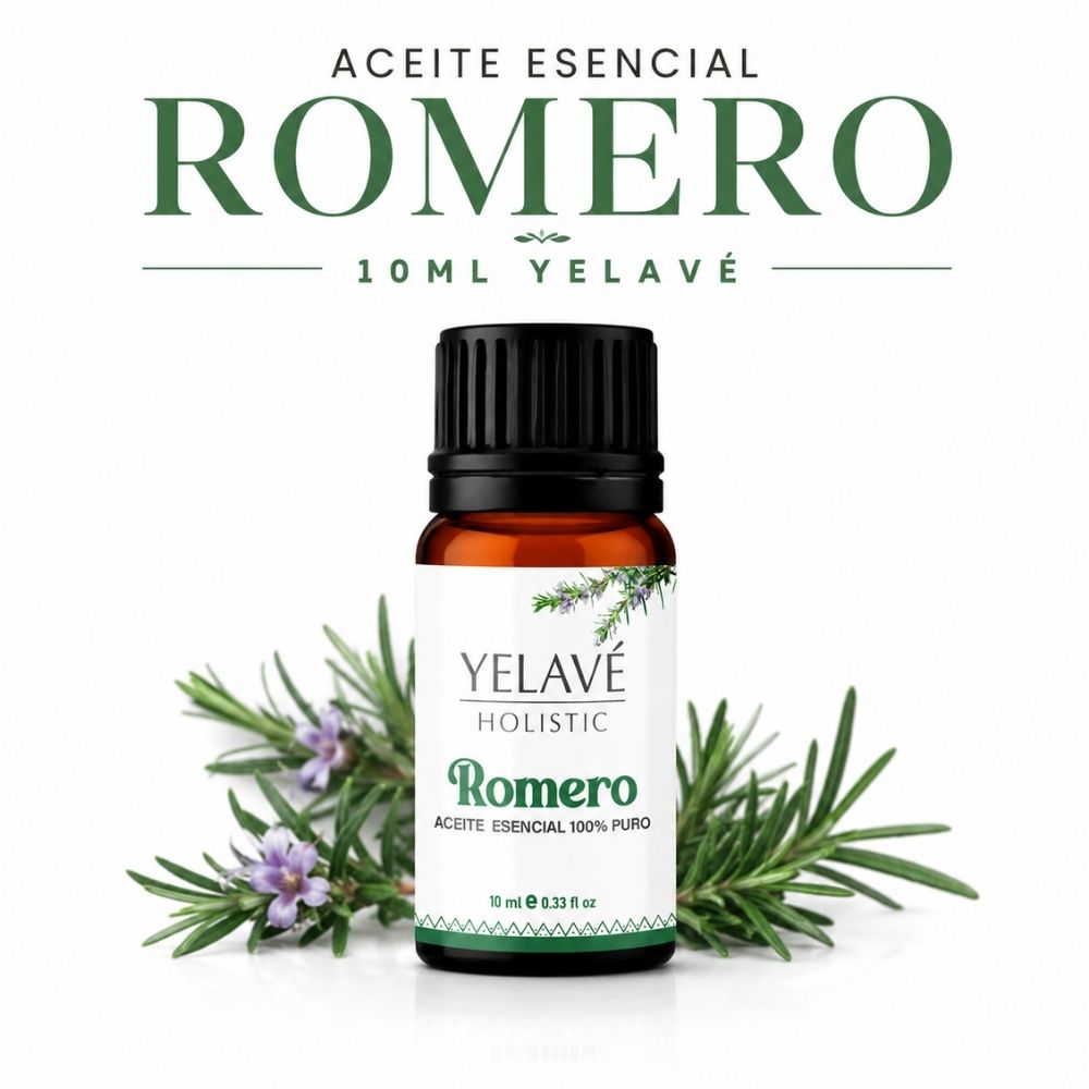 ACEITE ESENCIAL ROMERO 10ML YELAVÉ - 1