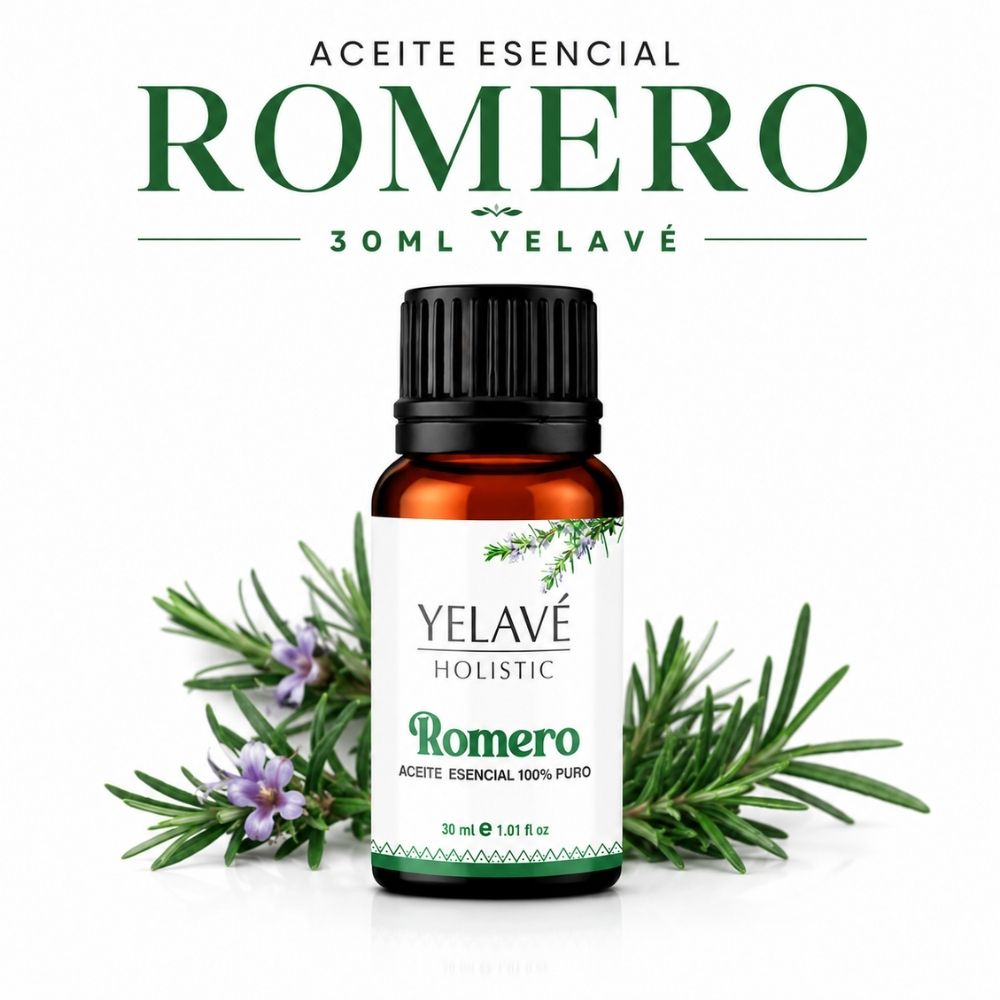 ACEITE ESENCIAL ROMERO 30ML YELAVÉ - 1
