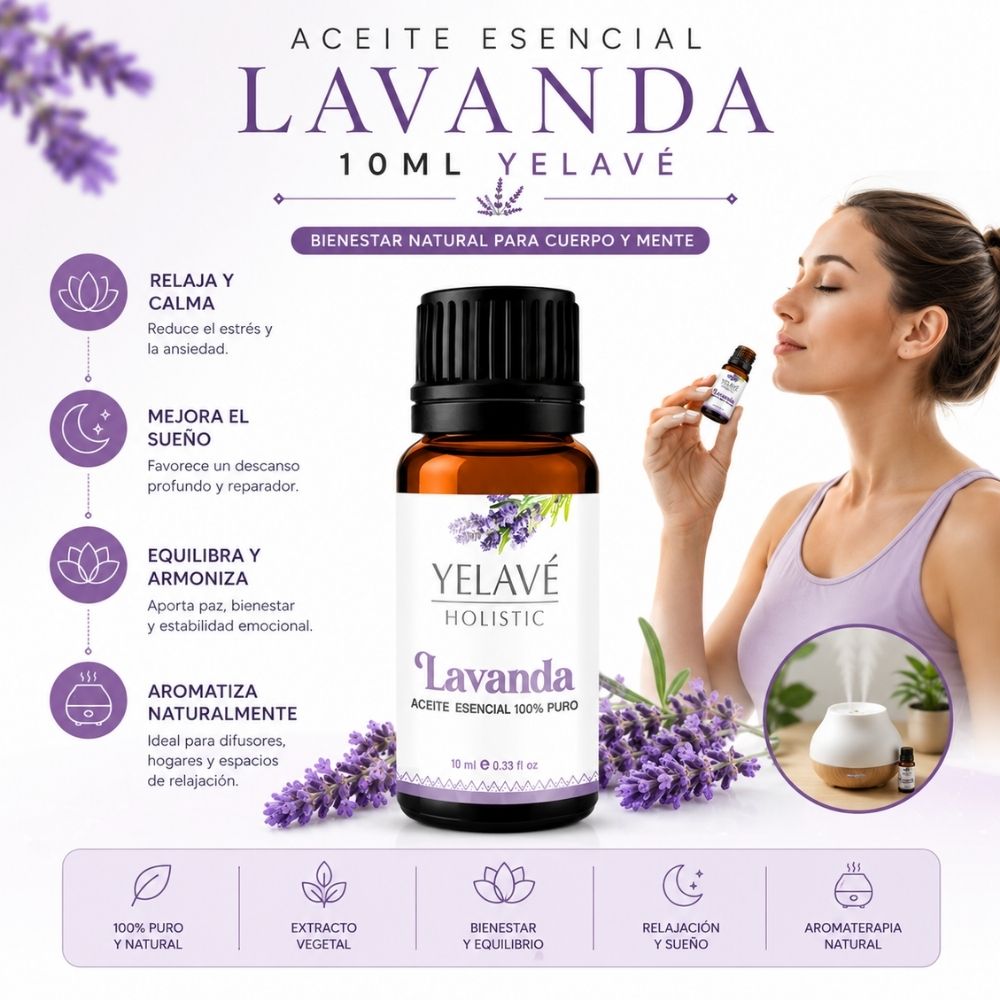 ACEITE ESENCIAL LAVANDA 10ML YELAVÉ - 2