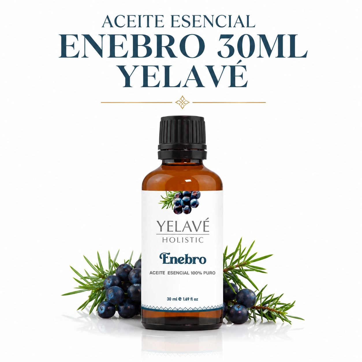 ACEITE ESENCIAL ENEBRO 30ML YELAVÉ - 1