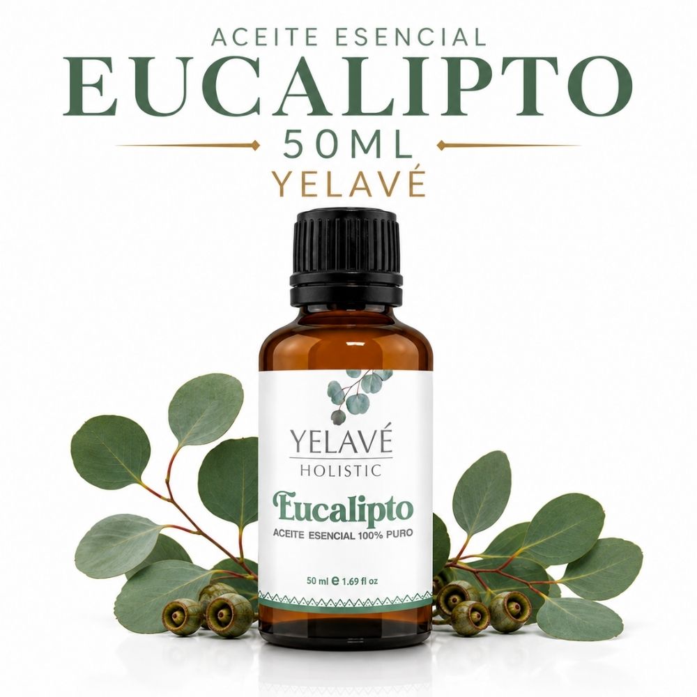 ACEITE ESENCIAL EUCALIPTO 50ML YELAVÉ - 1