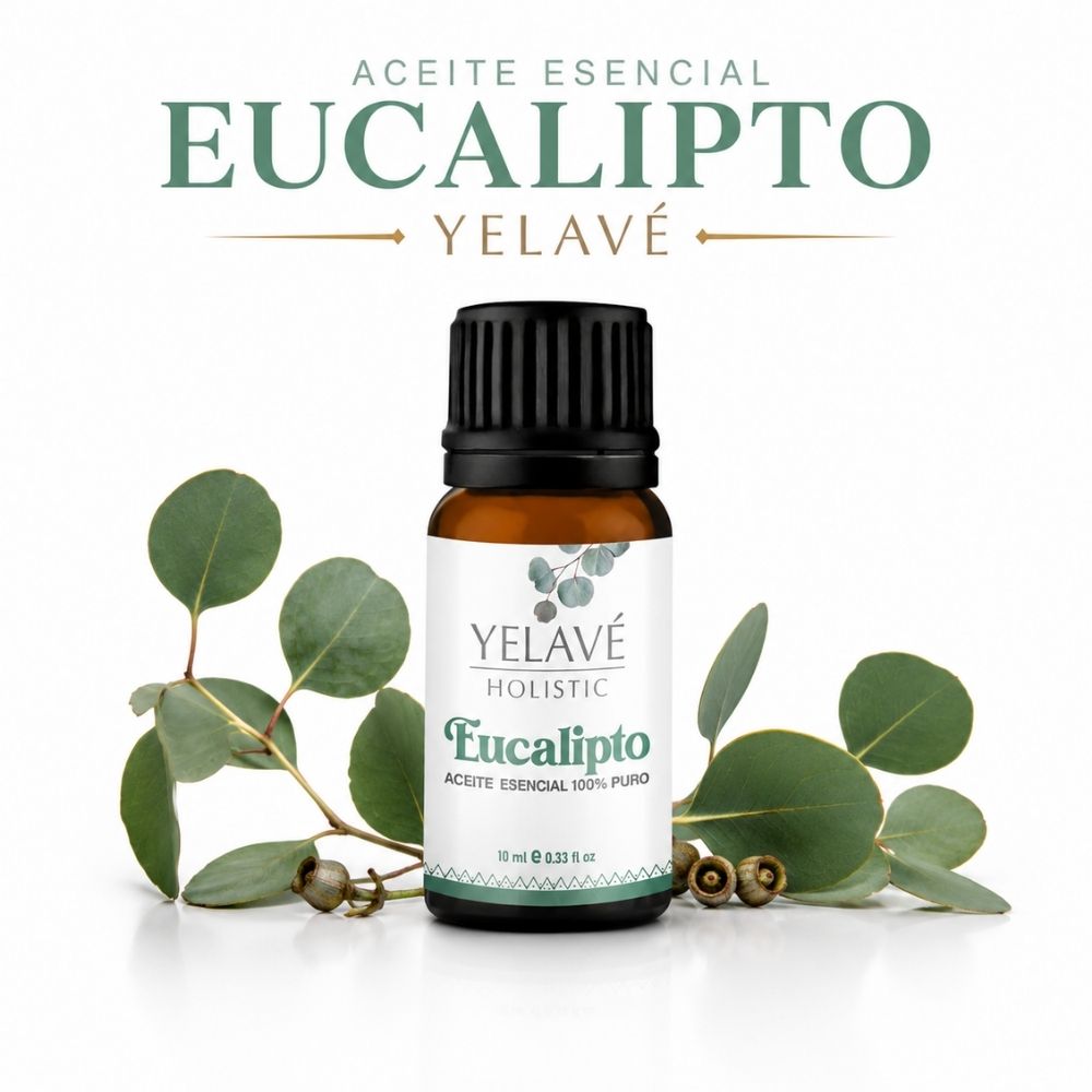 ACEITE ESENCIAL EUCALIPTO 10ML YELAVÉ - 1