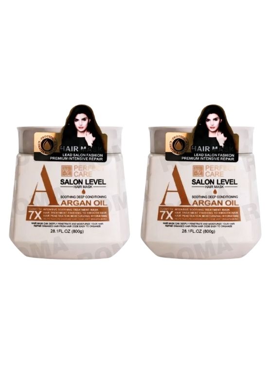 PACK 2 TRATAMIENTO ACEITE DE ARGÁN 800G PERFECT CARE - 1