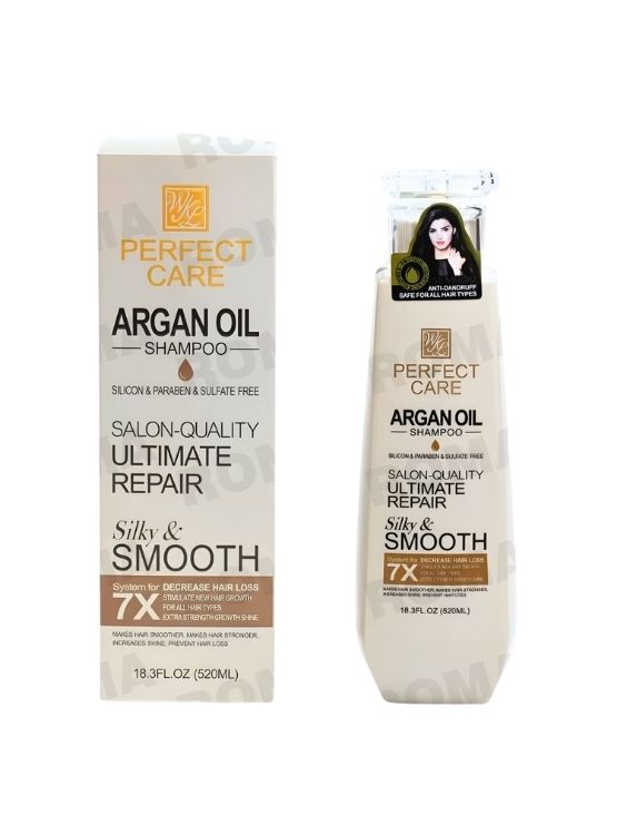 SHAMPOO ACEITE DE ARGÁN 520ML PERFECT CARE - 1