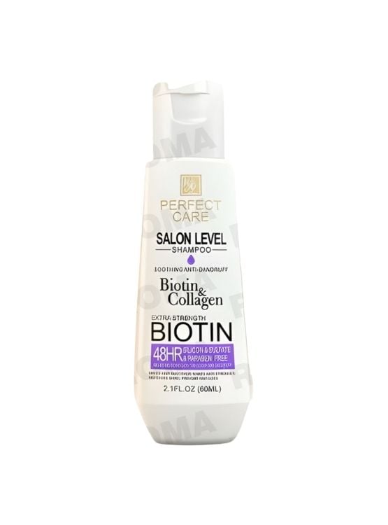 SHAMPOO BIOTINA Y COLÁGENO 60ML PERFECT CARE - 1