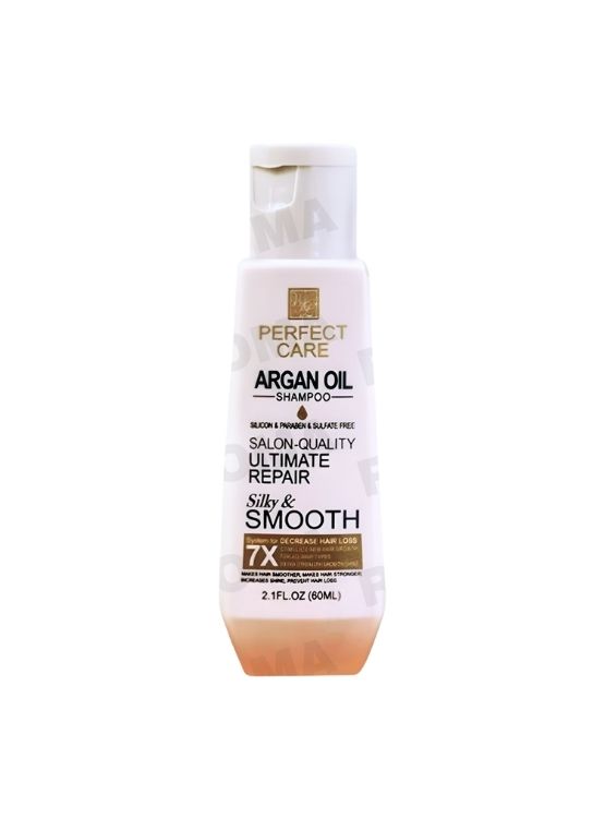 SHAMPOO ACEITE DE ARGÁN 60ML PERFECT CARE - 1