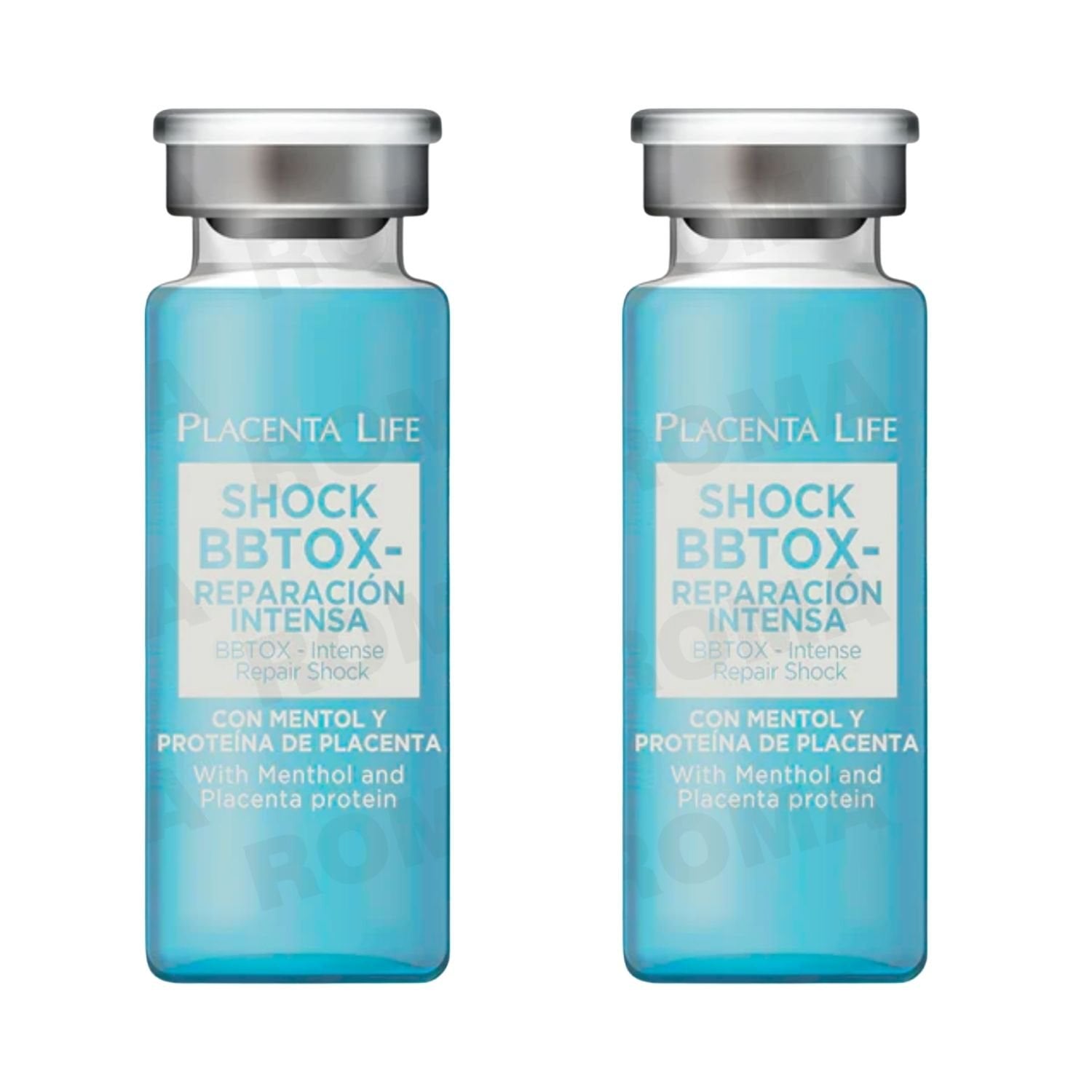 PACK 2 SHOCK BBTOX REPARACION INTENSA 15ML PLACENTA LIFE - 1