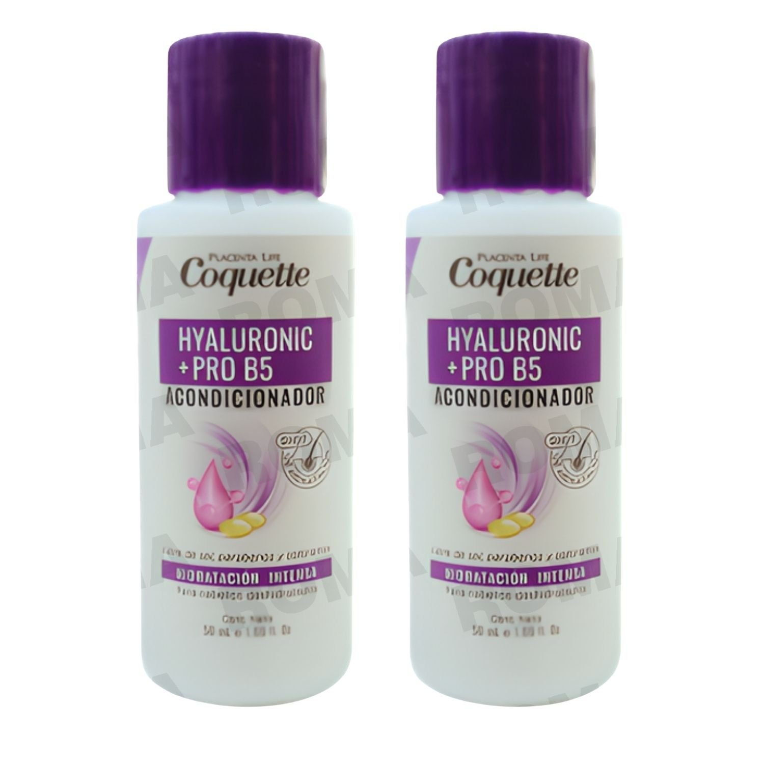 PACK 2 COQUETTE ACONDICIONADOR HYALURONIC 50ML PLACENTA LIFE - 1