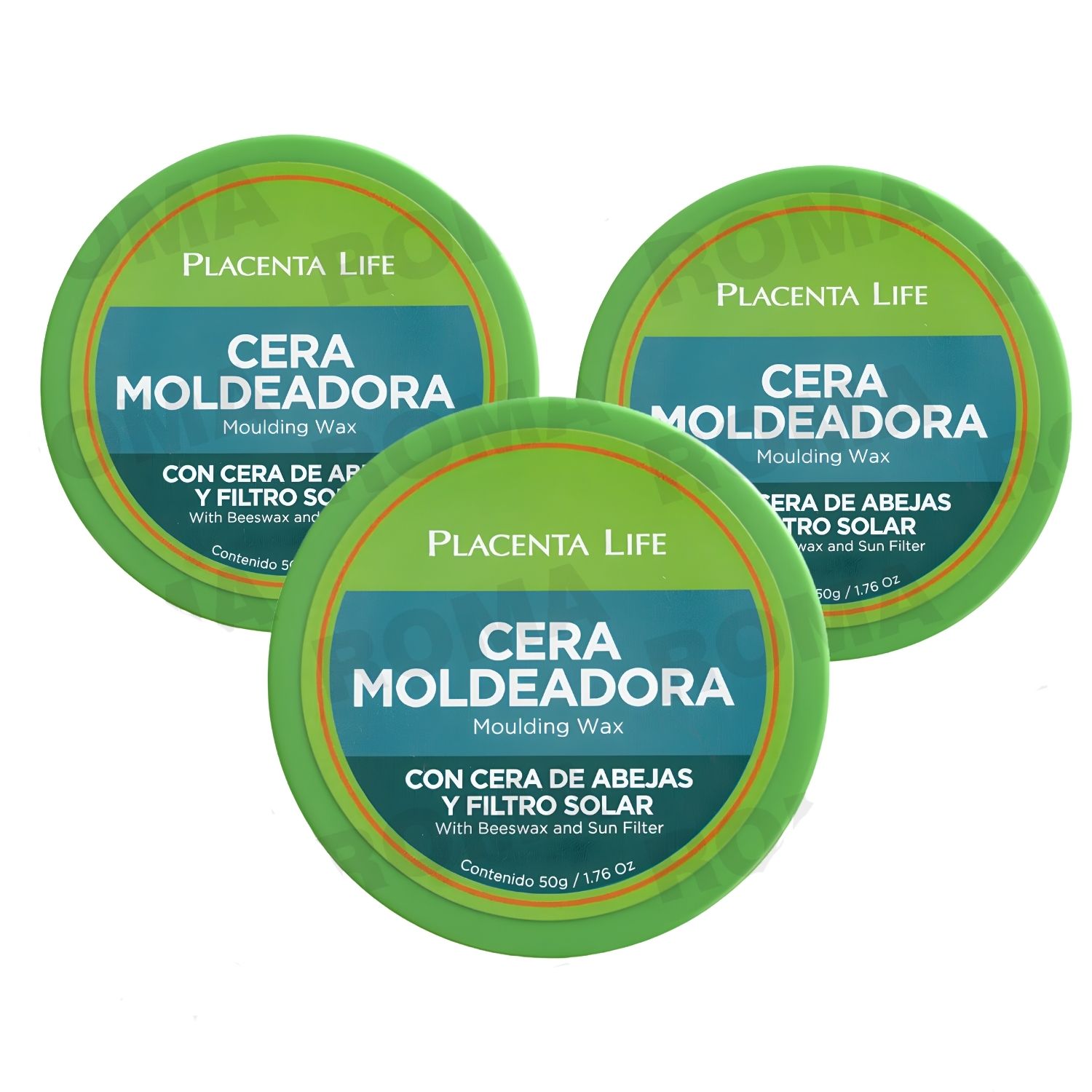 PACK 3 CERA MOLDEADORA 50ML PLACENTA LIFE - 1