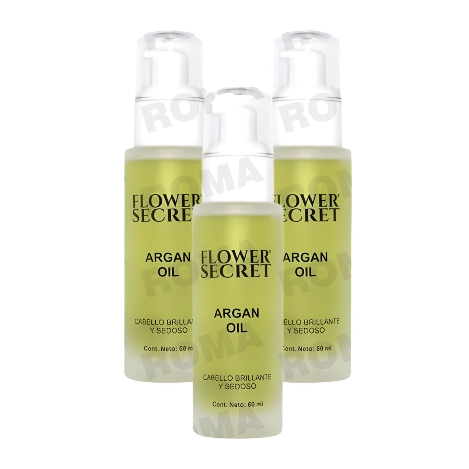 PACK 3 ACEITE DE ARGAN 60ML FLOWER SECRET - 1