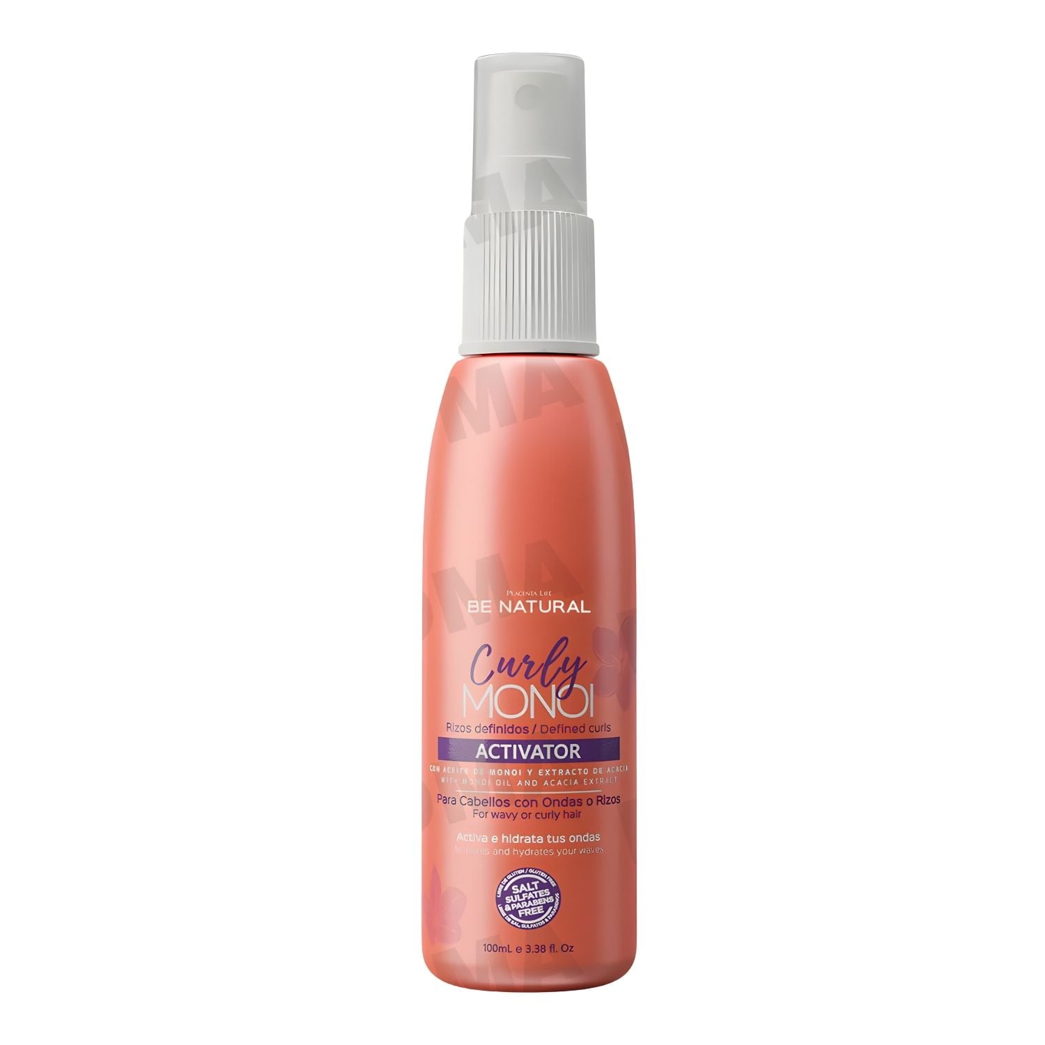 CURLY MONOI ACTIVADOR DE RIZOS 100ML PLACENTA LIFE - 1