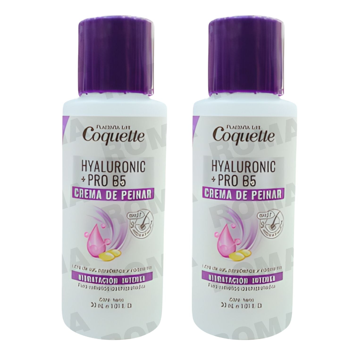 PACK 2 COQUETTE CREMA DE PEINAR HYALURONIC 30ML PLACENTA LIFE - 1