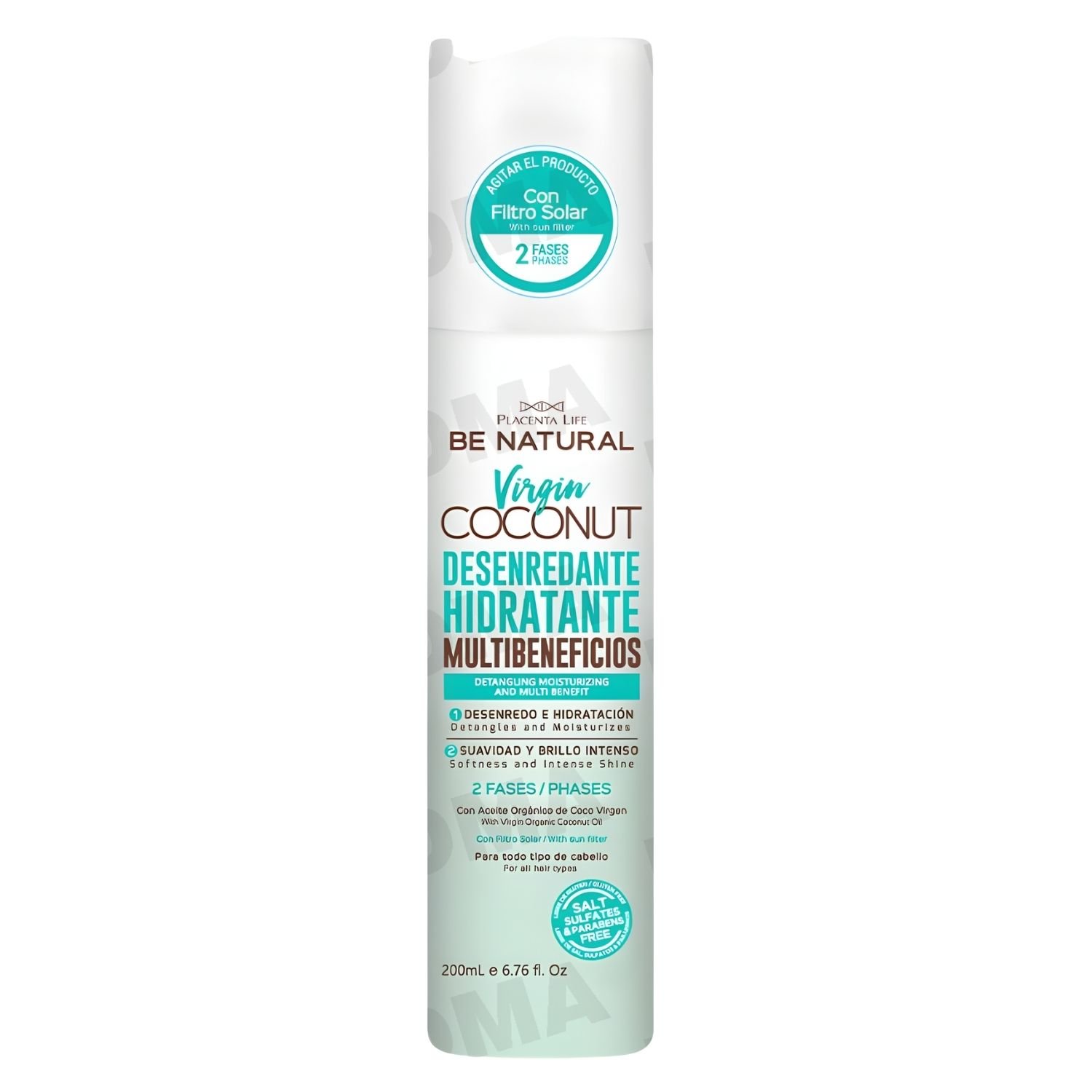 DESENREDANTE VIRGEN COCONUT 200ML PLACENTA LIFE - 1