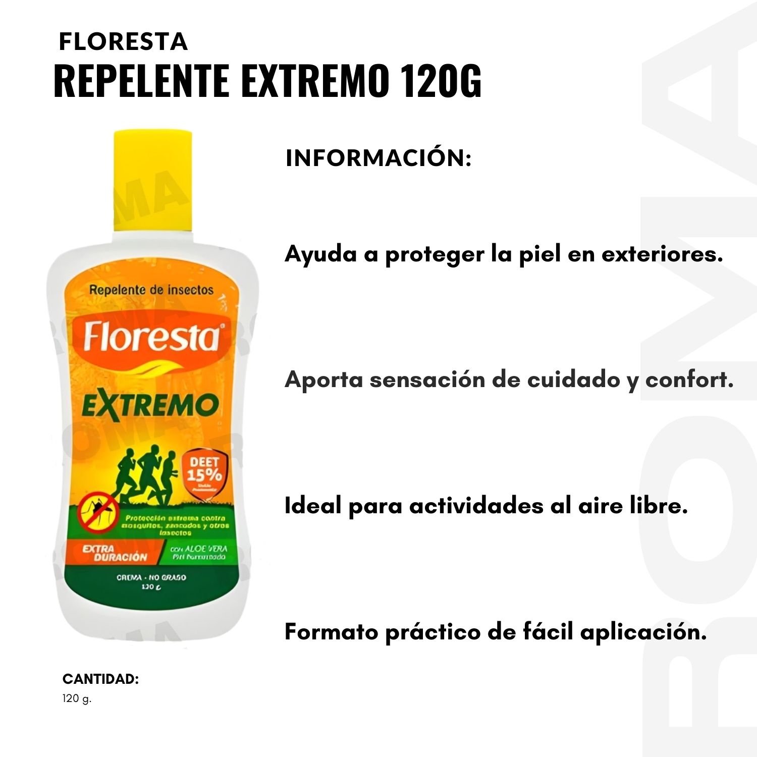 REPELENTE EXTREMO 120G FLORESTA - 2