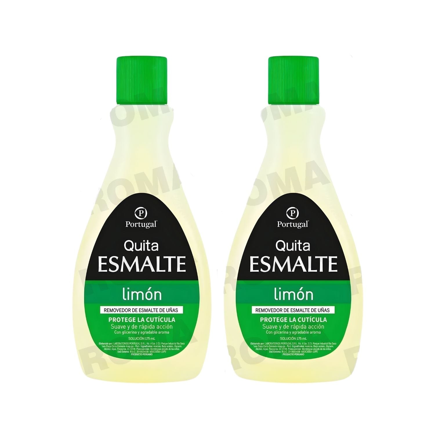 PACK 2 QUITA ESMALTE LIMÓN PORTUGAL 175ML - 1