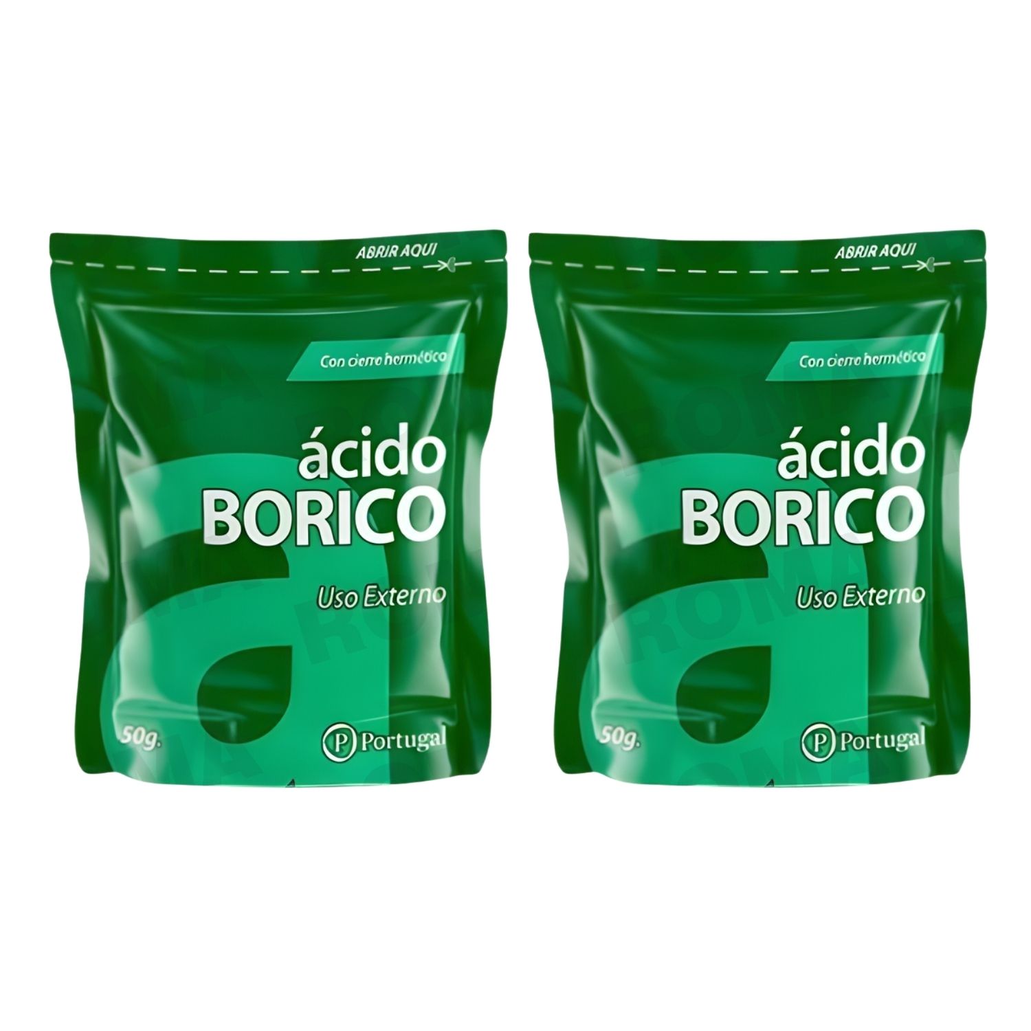 PACK 2 ÁCIDO BÓRICO EN BOLSA 50G PORTUGAL - 1