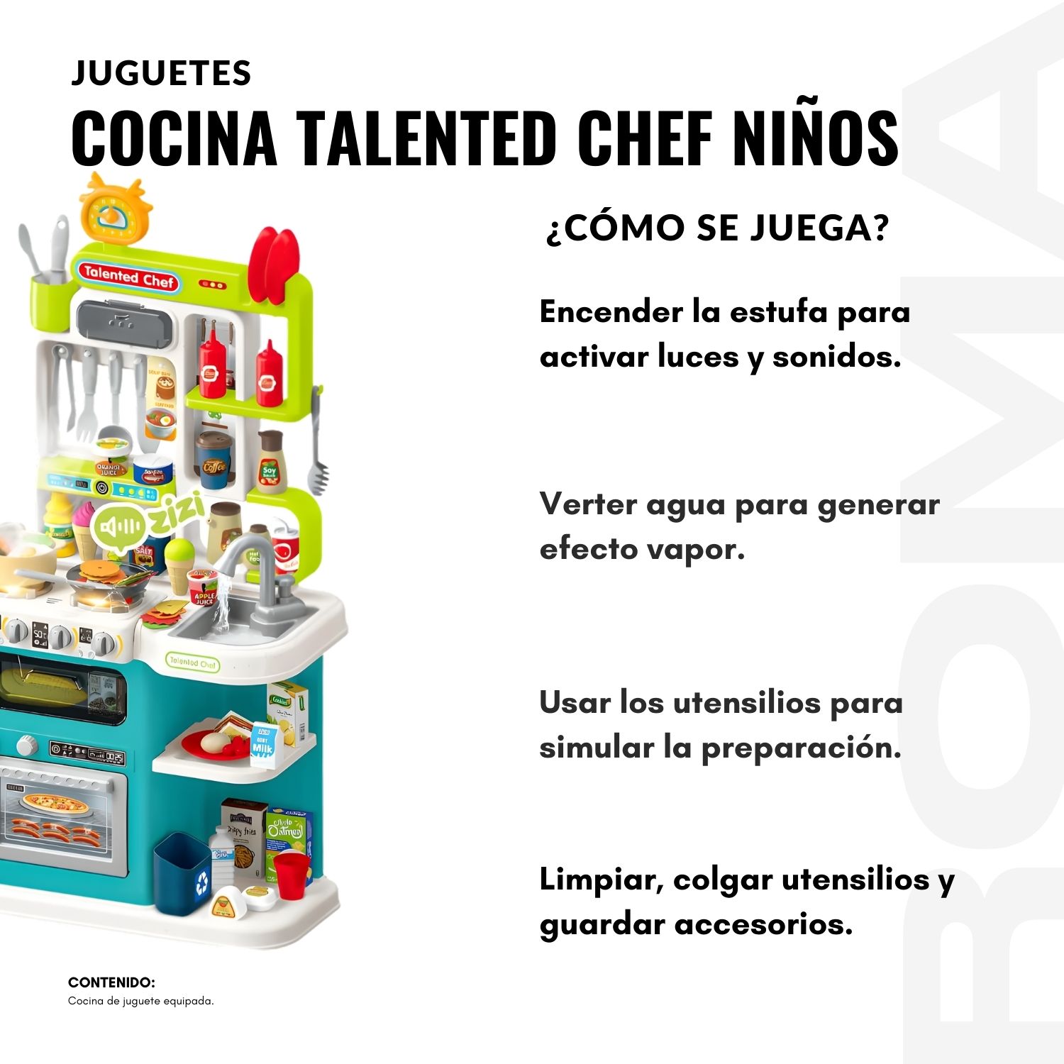 JUGUETE COCINA TALENTED CHEF NIÑOS - 3