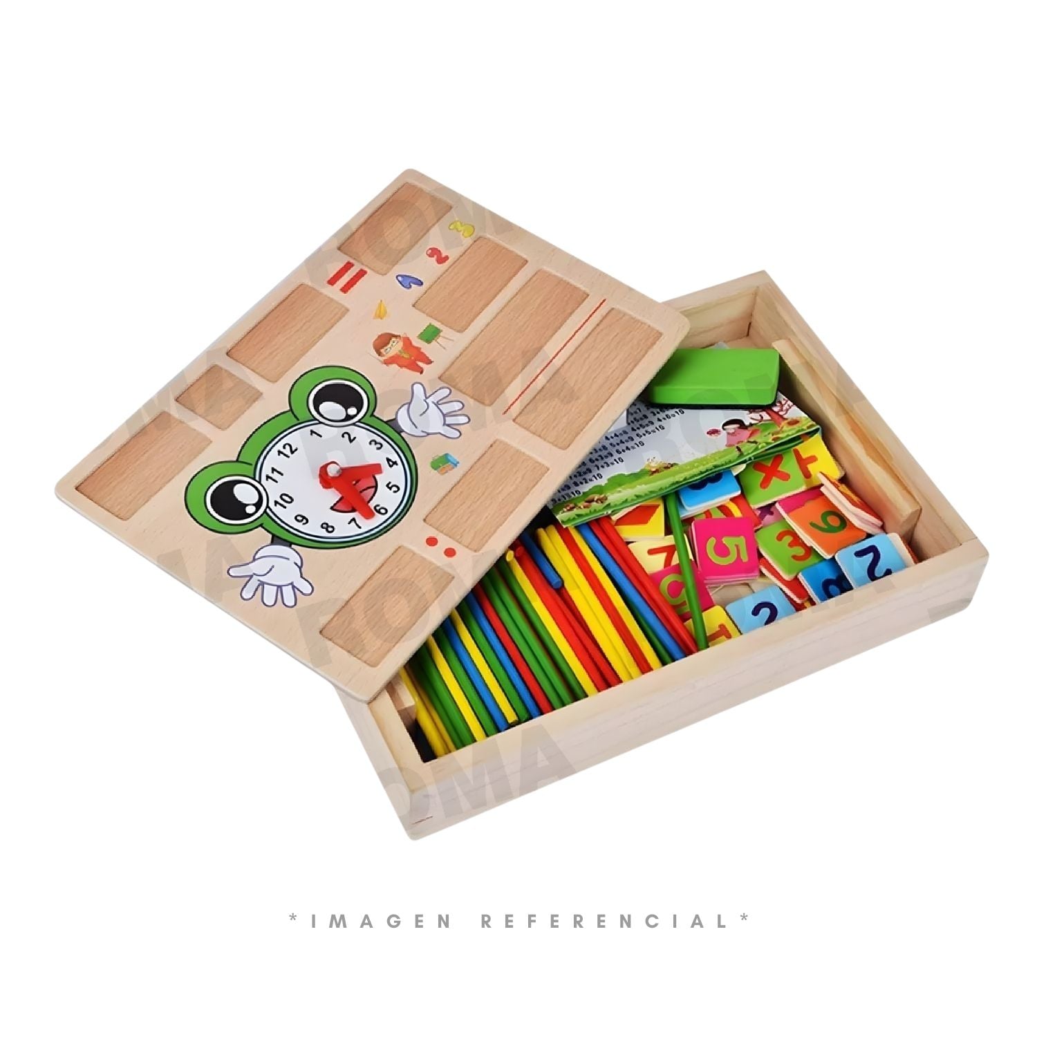 CAJA MATEMÁTICA EDUCATIVA - JUEGO DIDÁCTICO - 1