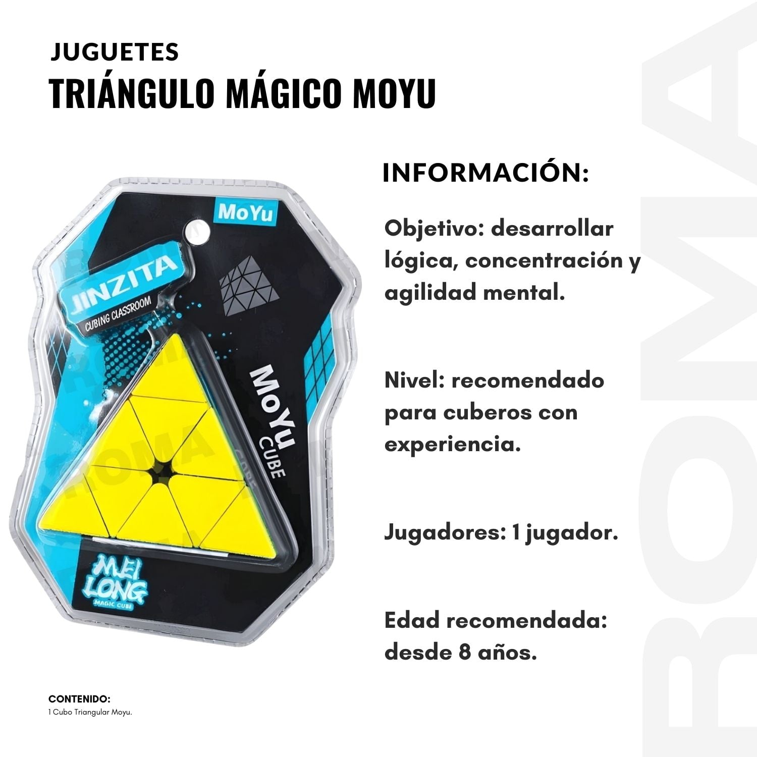 TRIÁNGULO MÁGICO MOYU - JUEGO DIDÁCTICO - 2