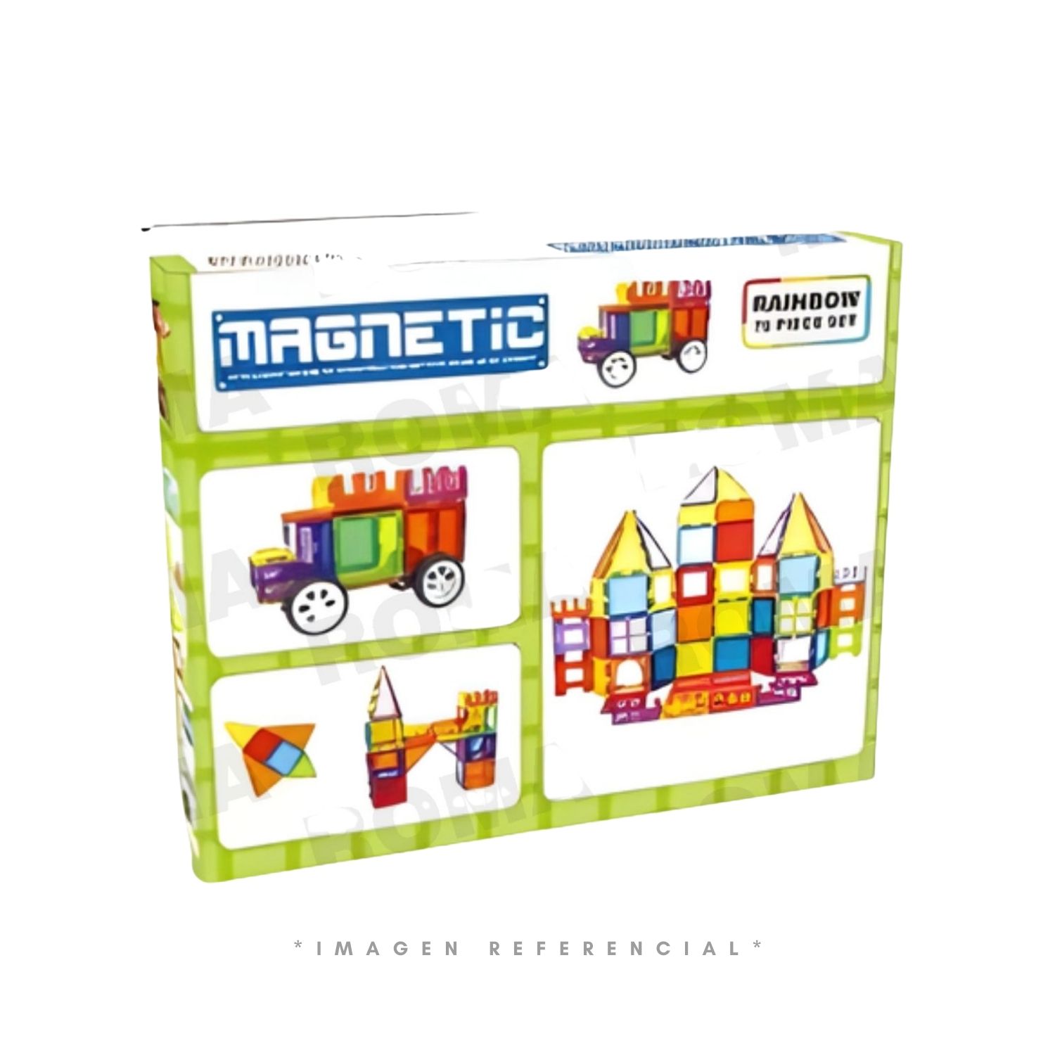 SET DE BLOQUES MAGNETICOS X 76 PIEZAS - 1