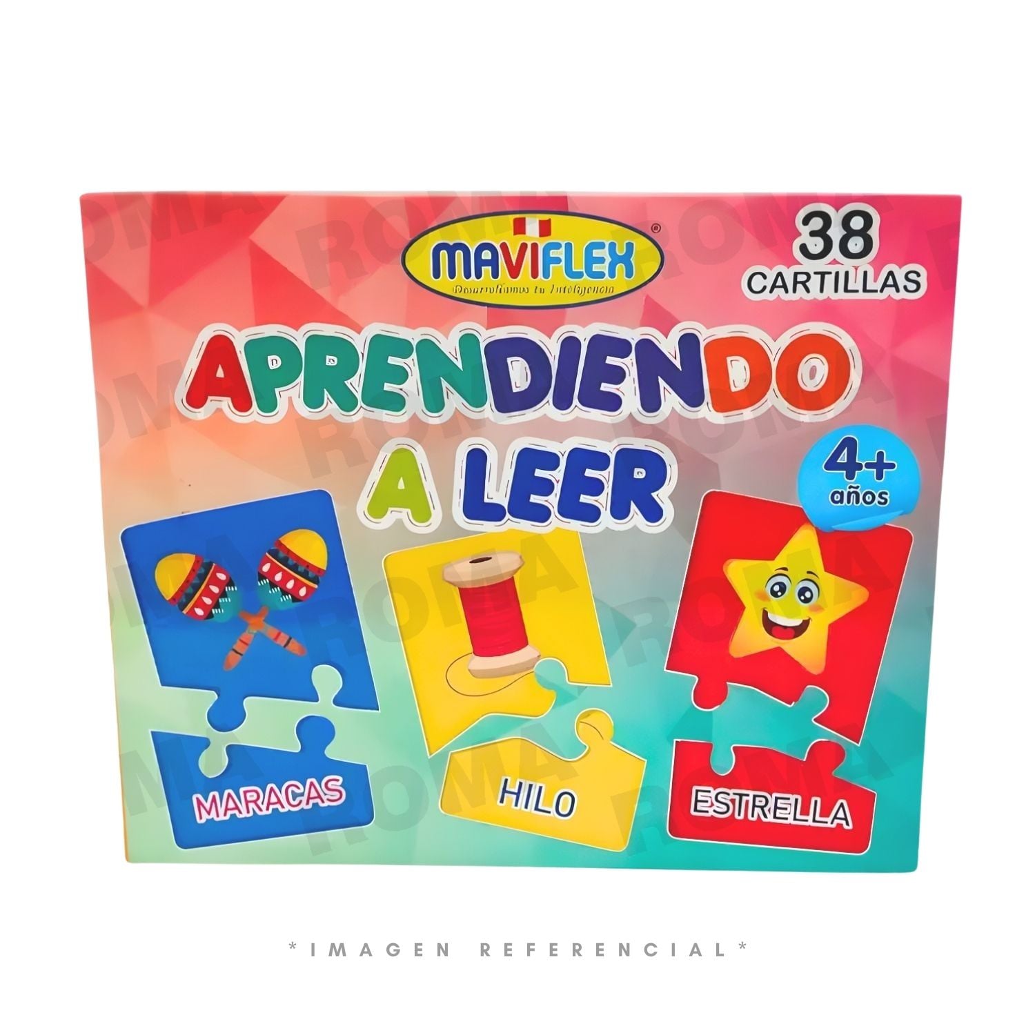 JUEGO EDUCATIVO APRENDO A LEER DE CARTÓN - 1