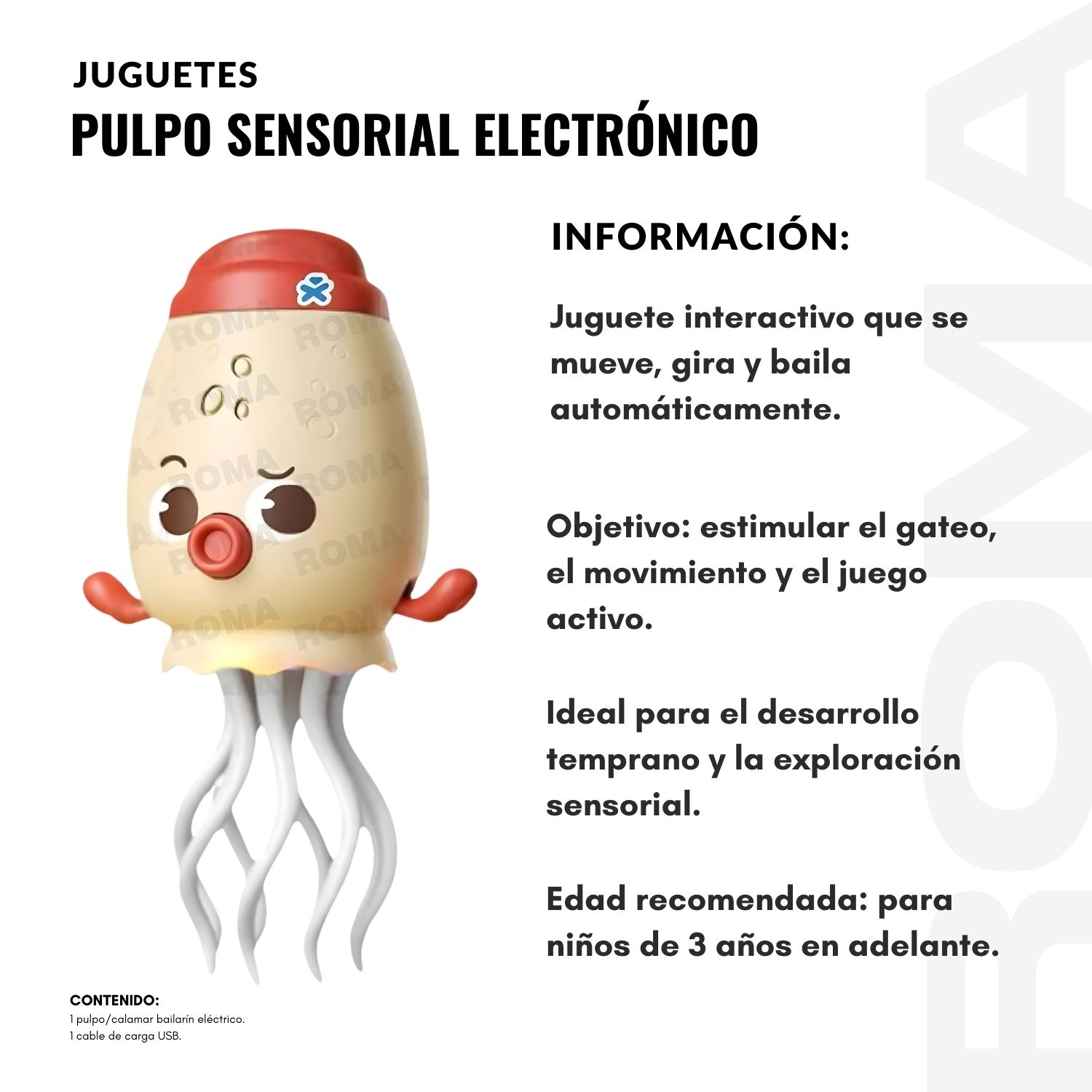 PULPO MUSICAL SENSORIAL - 2