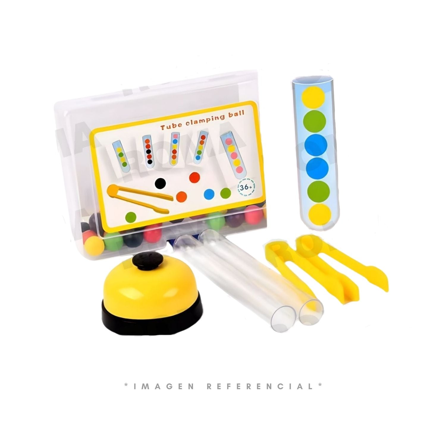 KIT DE CUENTAS CON TIMBRE - JUEGO DIDÁCTICO - 1