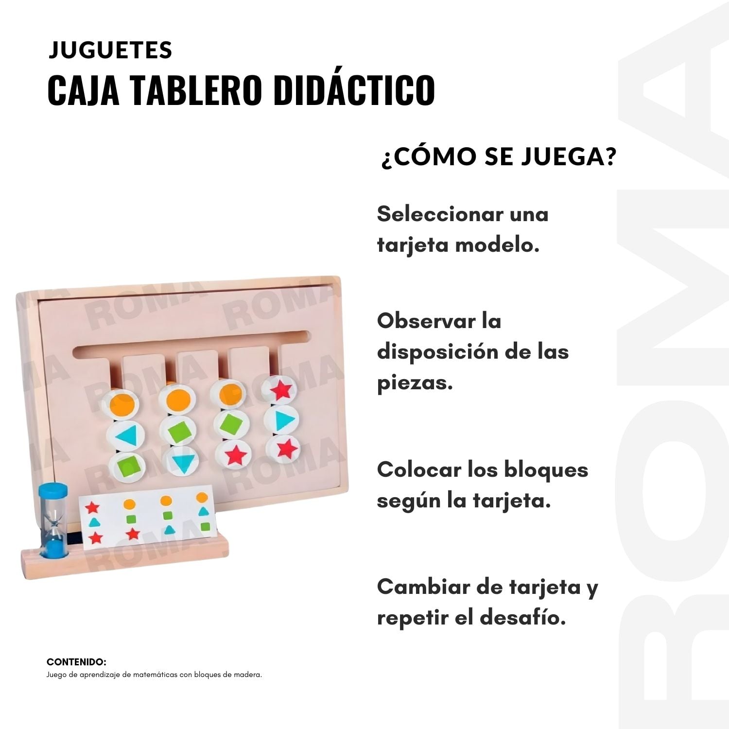 CAJA TABLERO - JUEGO DIDÁCTICO - 3