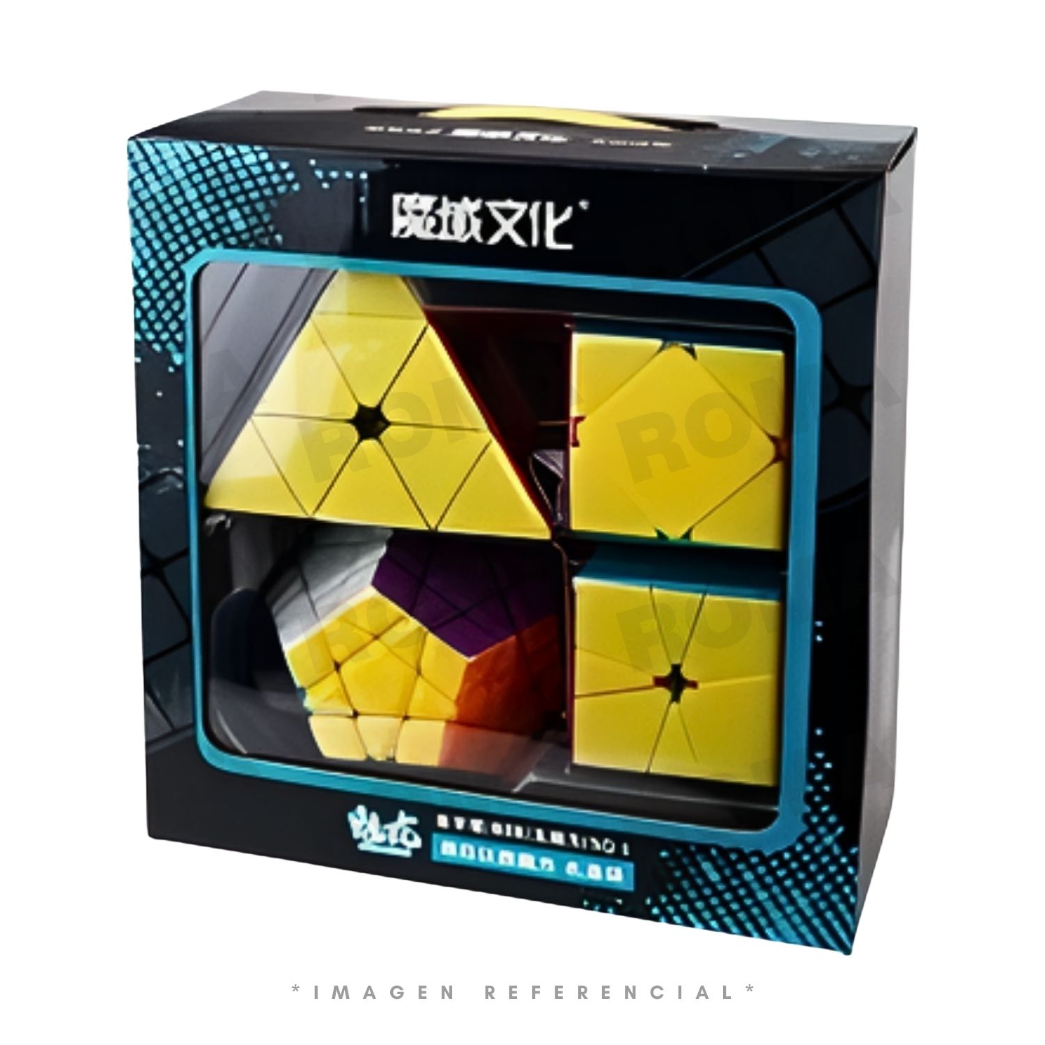 SET DE CUBOS X4 MEGAMIX - JUEGO DIDÁCTICO - 1