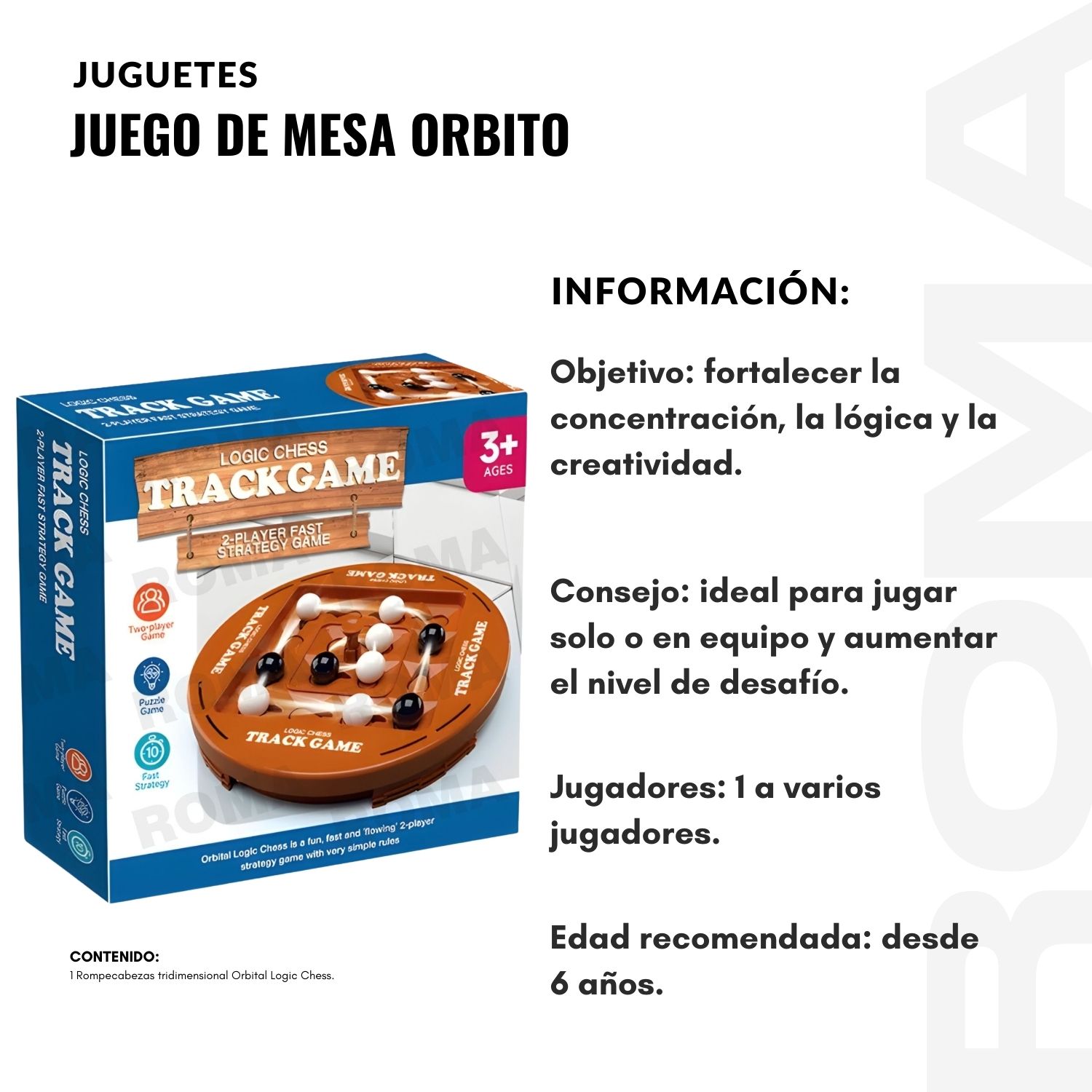 JUEGO DE MESA ORBITO - JUEGO DIDÁCTICO - 2