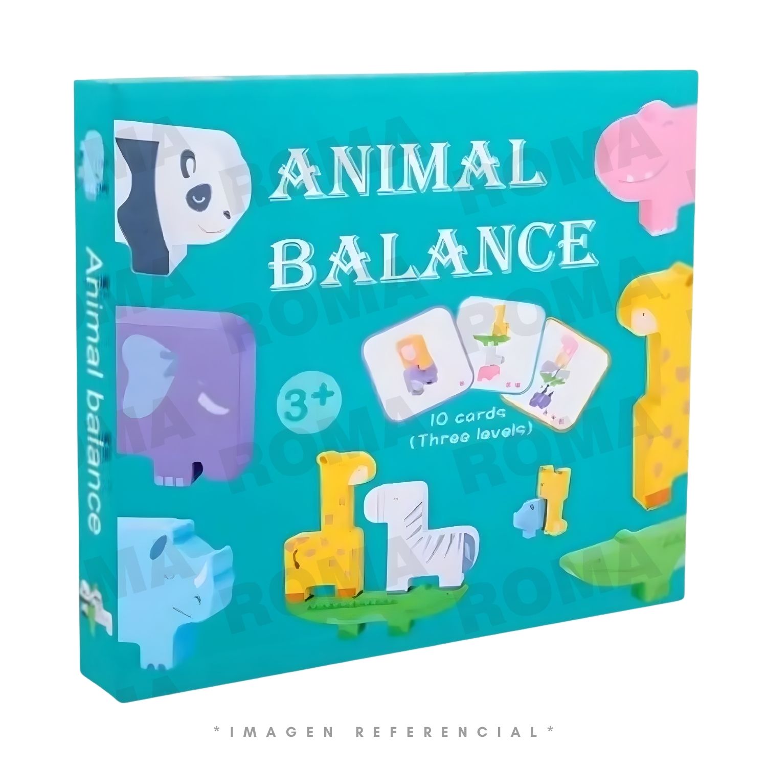 JUEGO DE EQUILIBRIO ZETOTANINO CARS DE ANIMAL - 1