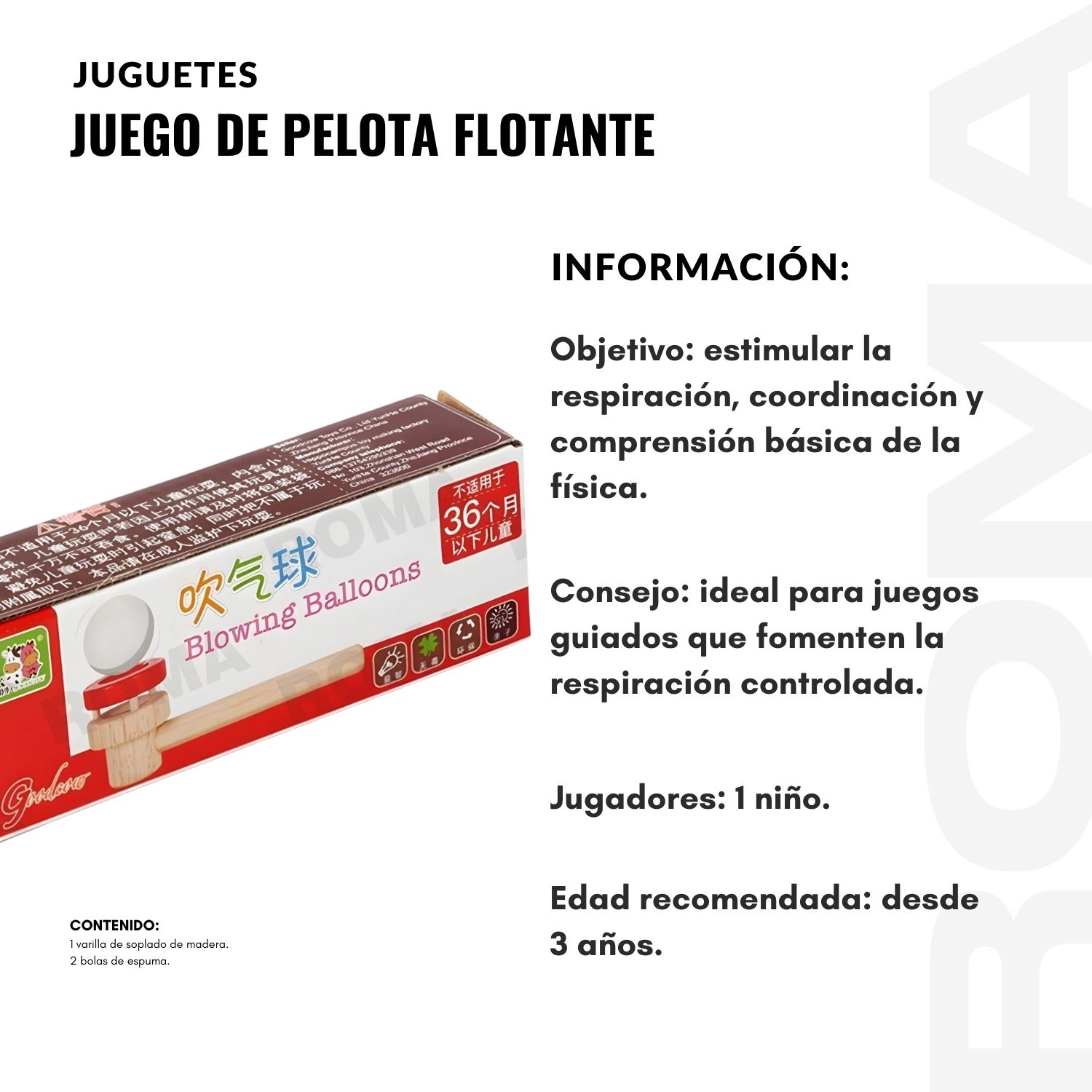 JUEGUETE SOPLADOR DE PELOTAS - 2