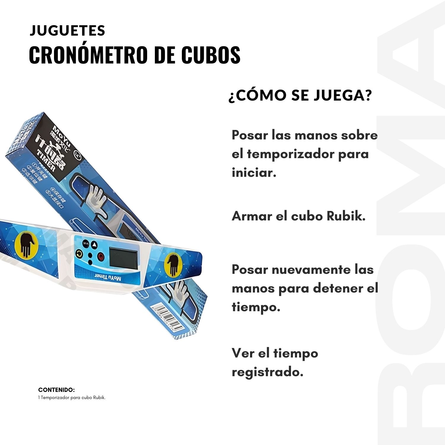 TEMPORIZADOS DE CUBOS RUBIK - 3