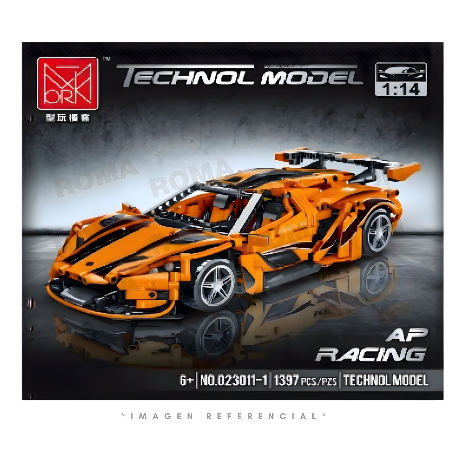 CARRO LEGO ARMABLE CON CONTROL REMOTO - 1